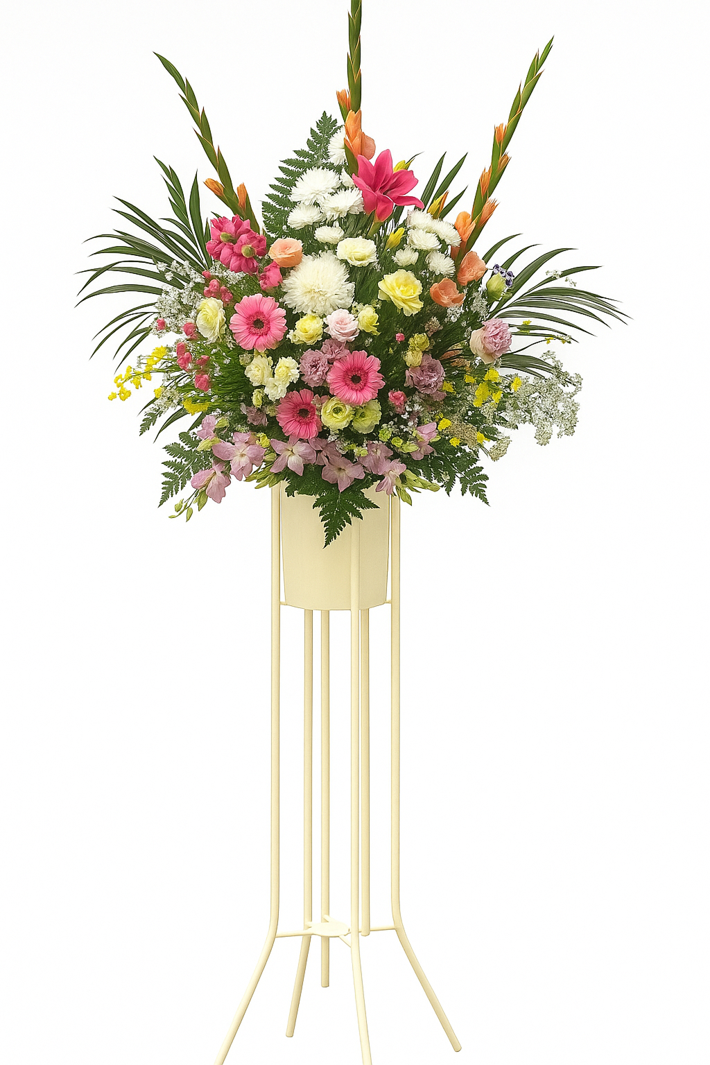 足立区で家族葬メモサが手配する供花