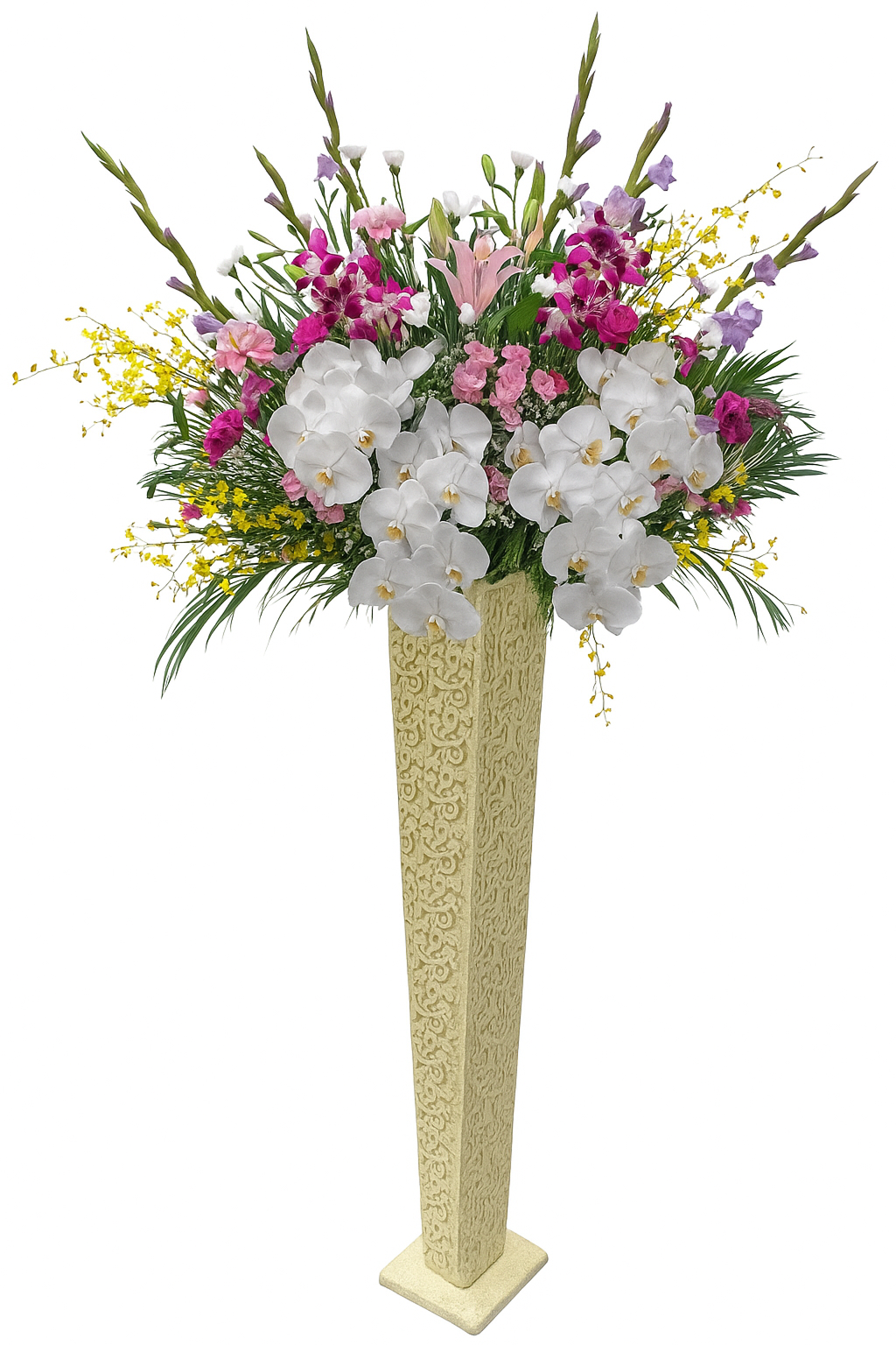 足立区で家族葬メモサが手配する供花