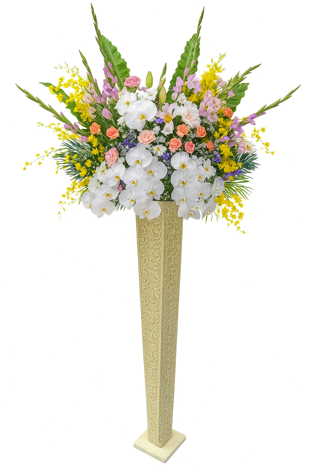 足立区で家族葬メモサが手配する供花